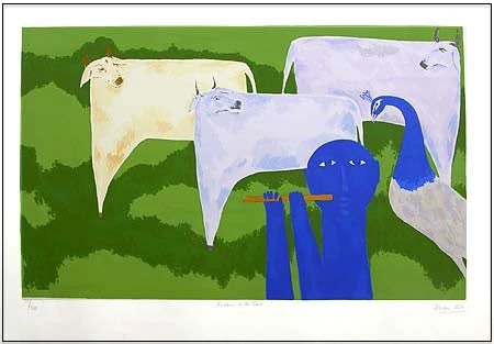 Krishna with Cow