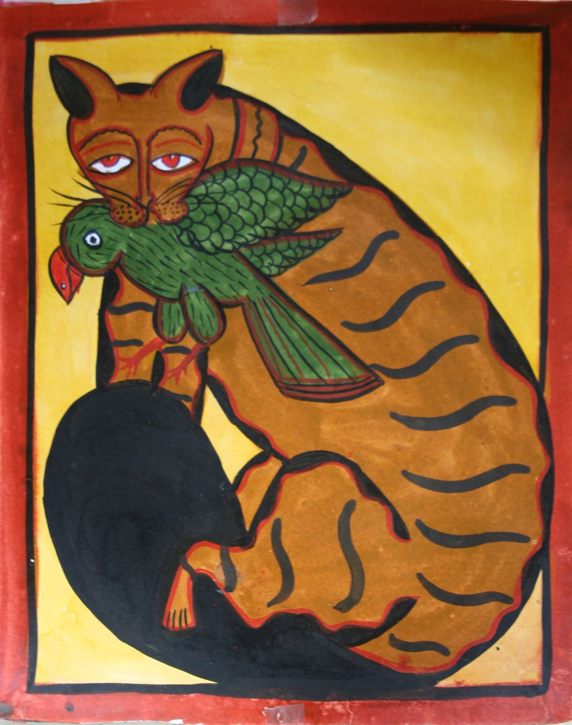 Kalighat Cat