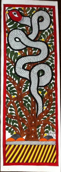 Snake on a Peepal Tree
