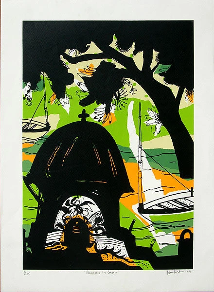 Banaras In Green