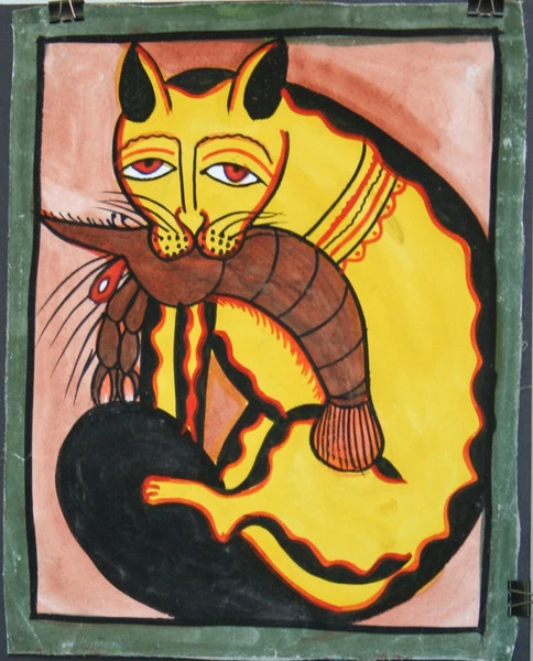 Kalighat Cat